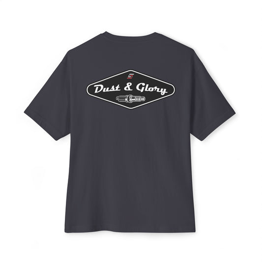 Vintage 'Dust & Glory' Customizable Oversized Boxy Tee