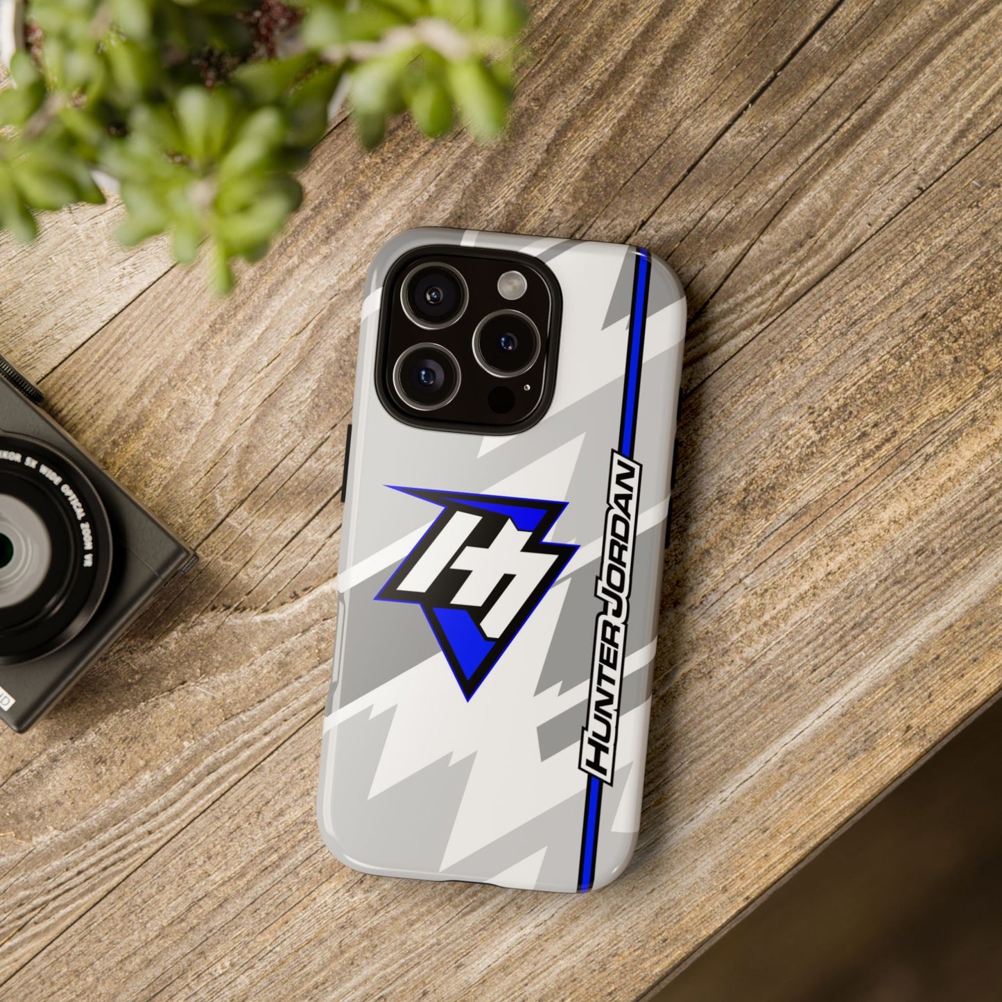 Hunter Jordan #81 Thunder Grip Case – White Edition