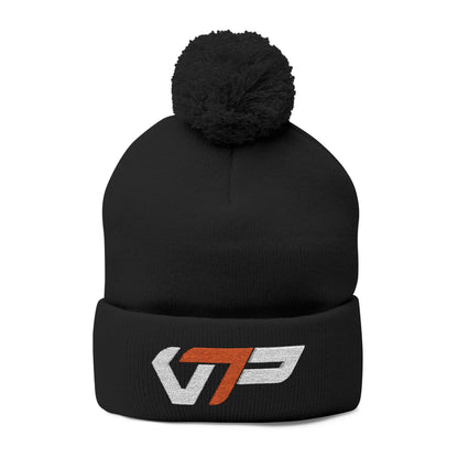 V7P Blaze Pom Beanie