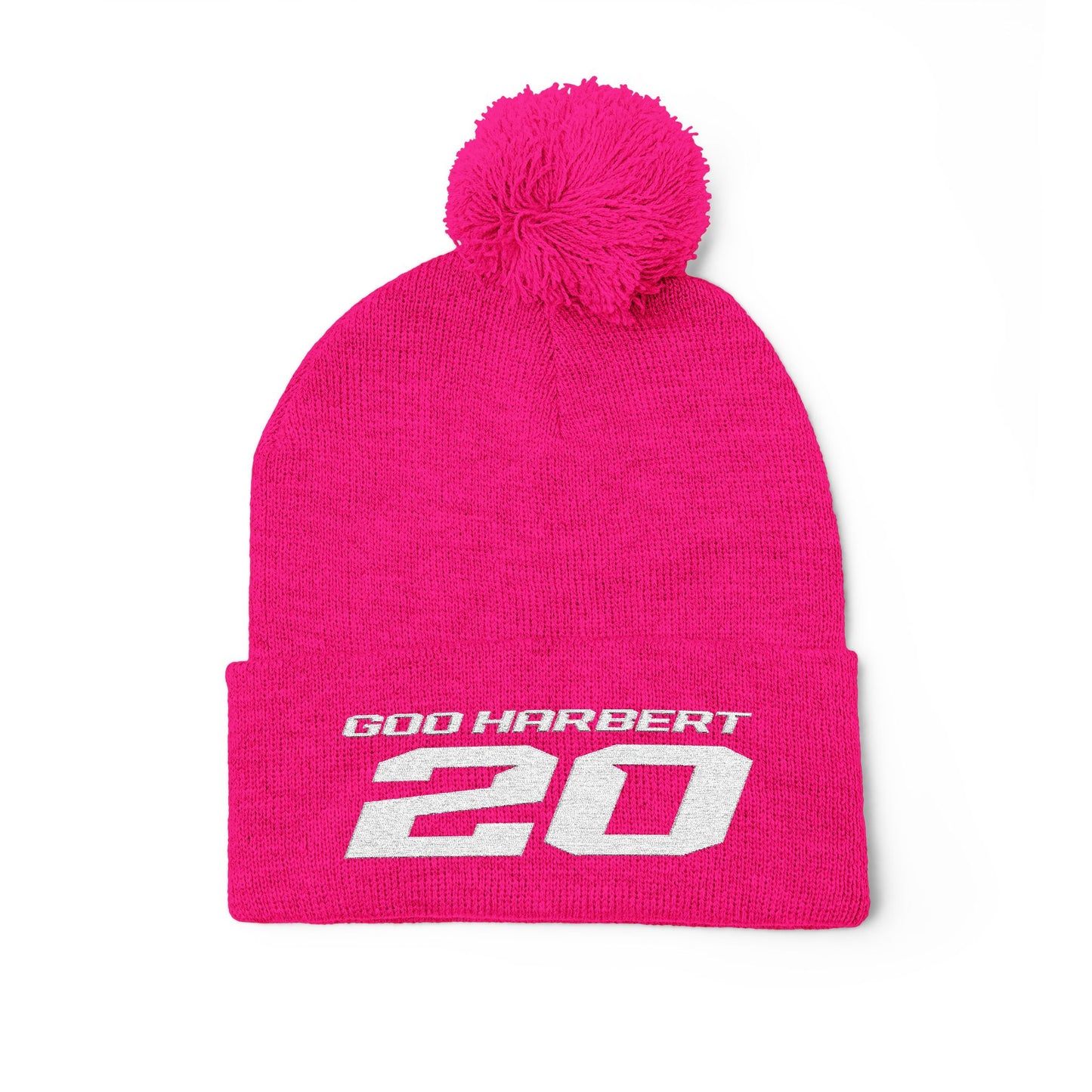 Reagan Harbert #20 Pom Beanie