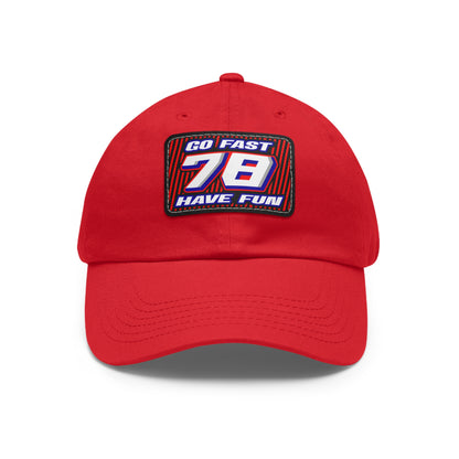 Schomer #78 “Go Fast. Have Fun.” Patch Cap