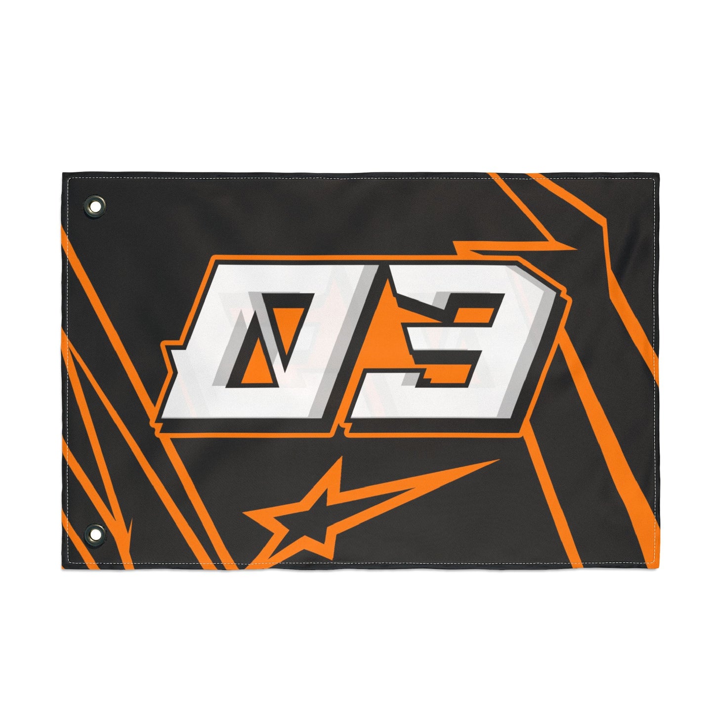 D'lucca #03 Gridwave Flag
