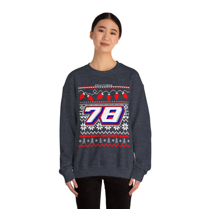 Schomer #78 Polar Rush Crewneck