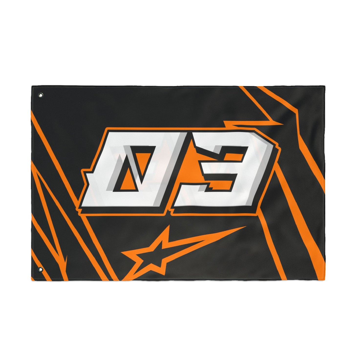 D'lucca #03 Gridwave Flag