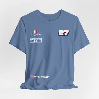 Warren #27 Raceday Tee - Unisex Fit