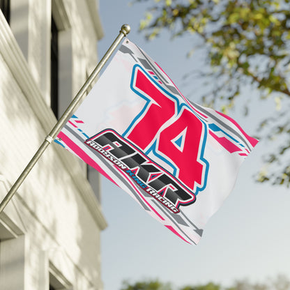 Addyson King #74 Gridwave Flag