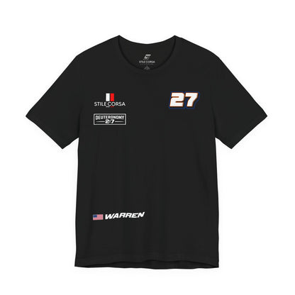Warren #27 Raceday Tee - Unisex Fit