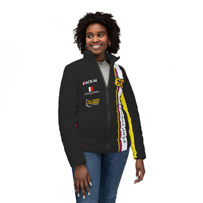 Zach Thomas #66 Blackout Strike Puffer - Women's Fit