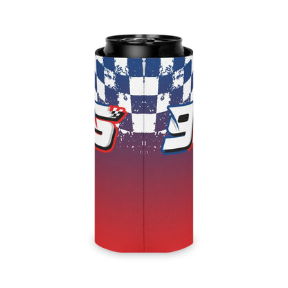 White #95 Pit Lane Can Sleeve