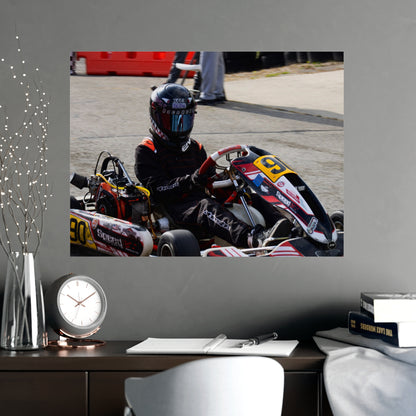 Rebel in Red – Matte Finish Poster