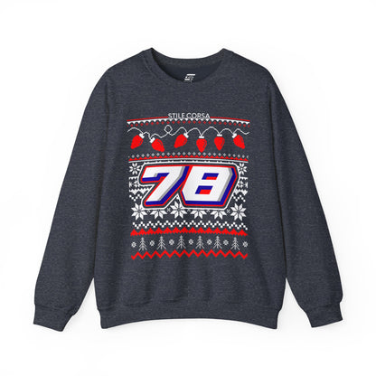 Schomer #78 Polar Rush Crewneck
