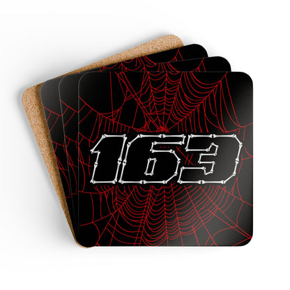 Jeanmenne #163 - Haunted Grid Coaster Set
