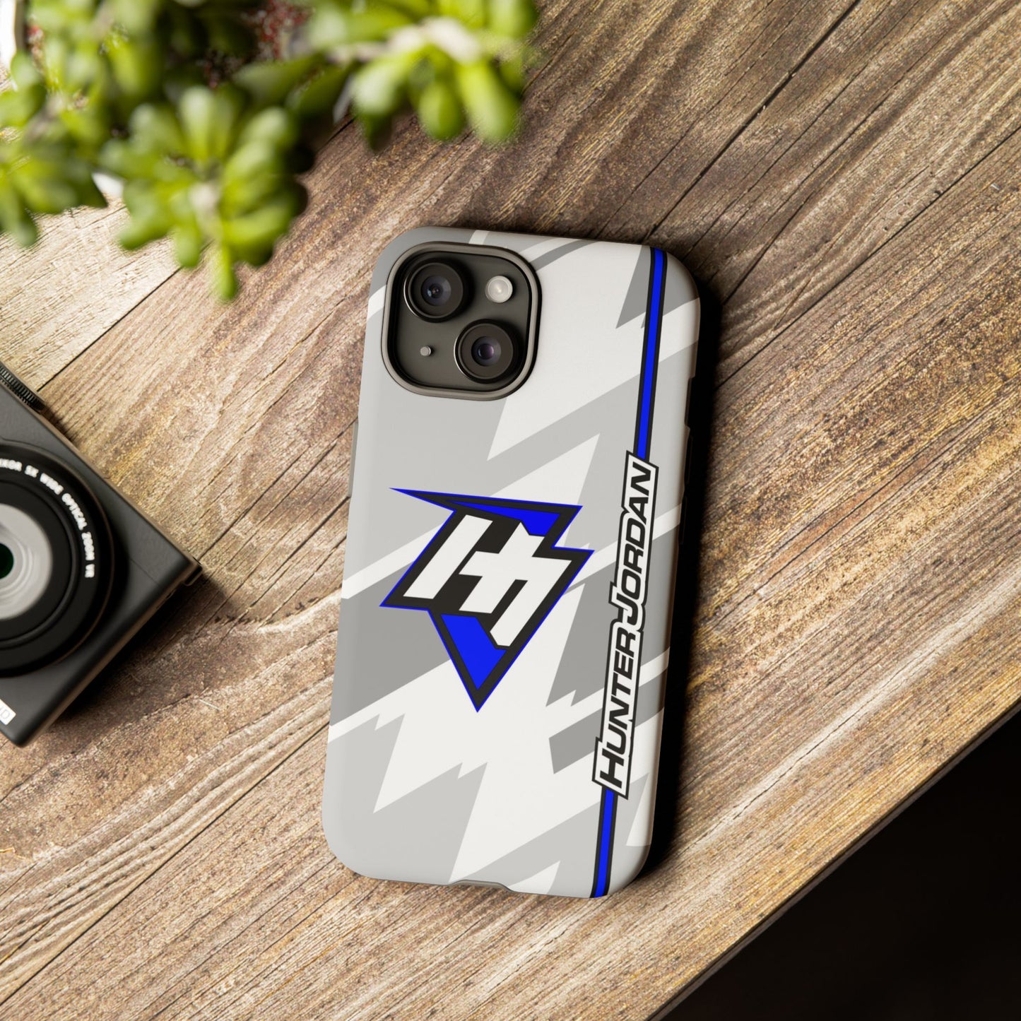 Hunter Jordan #81 Thunder Grip Case – White Edition