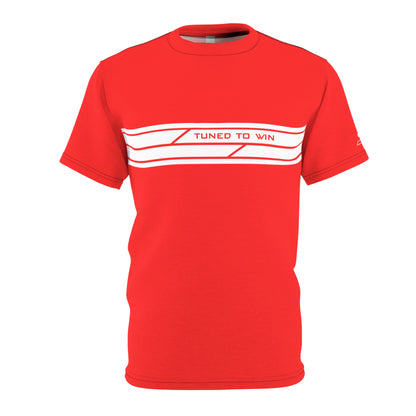 Tuned to Win Performance Tee – Unisex, Custom Name & Number