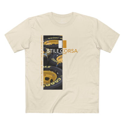 Pit Lane Noir Stile Corsa Tee