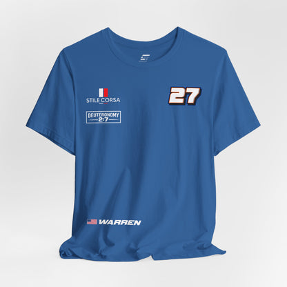 Warren #27 Raceday Tee - Unisex Fit