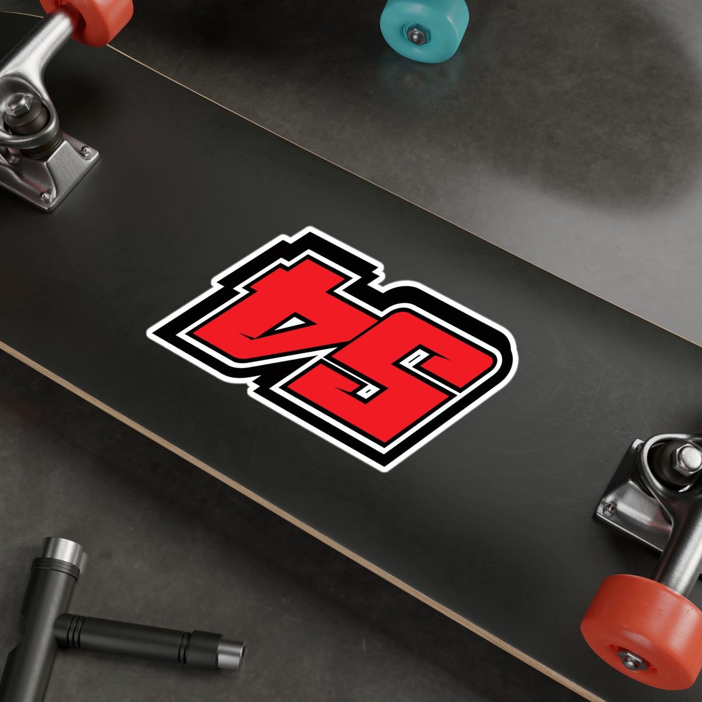 The #54 Crew Sticker