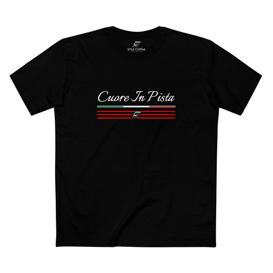 "Cuore In Pista" T-Shirt Italian Style
