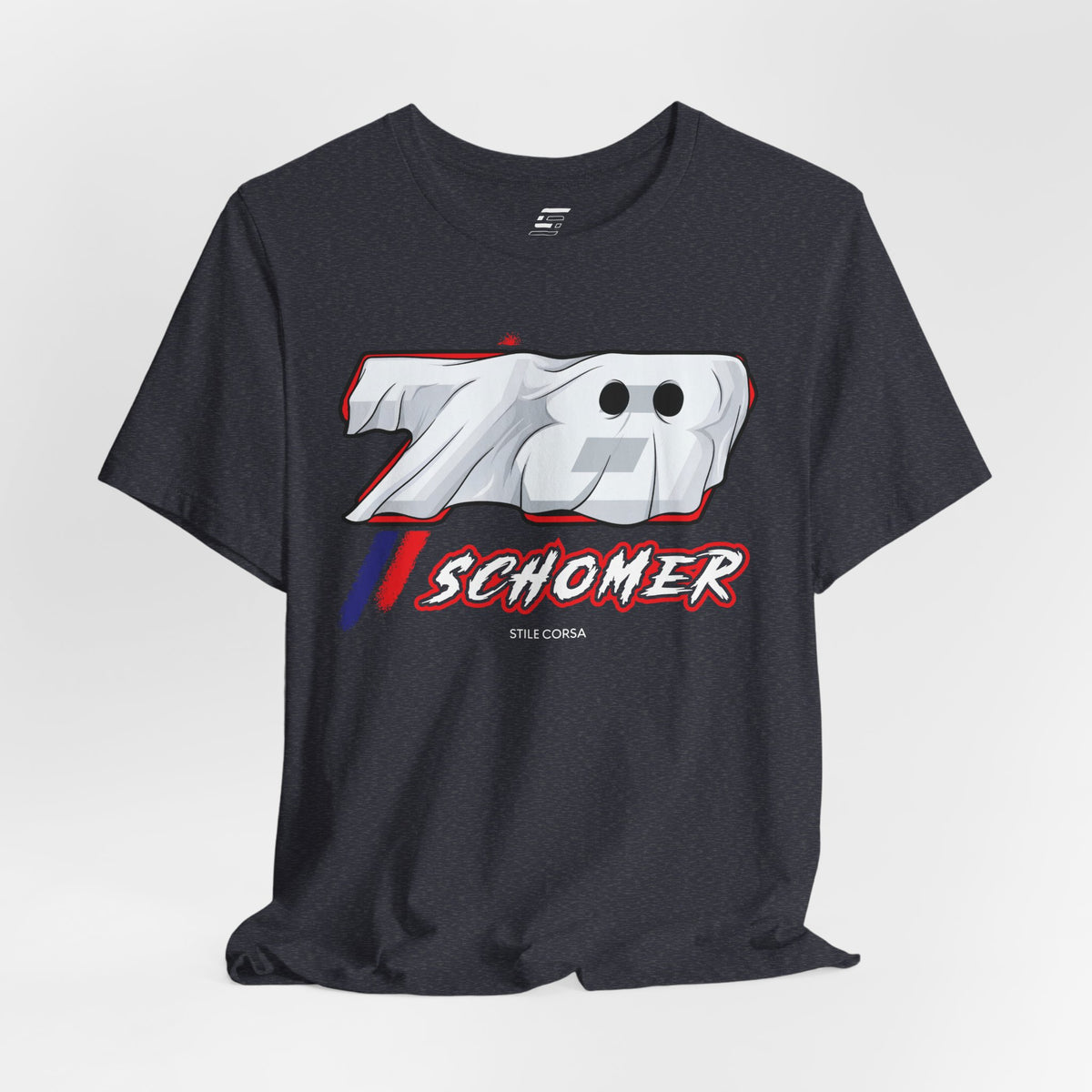Schomer #78 — Haunted Grid Signature Tee