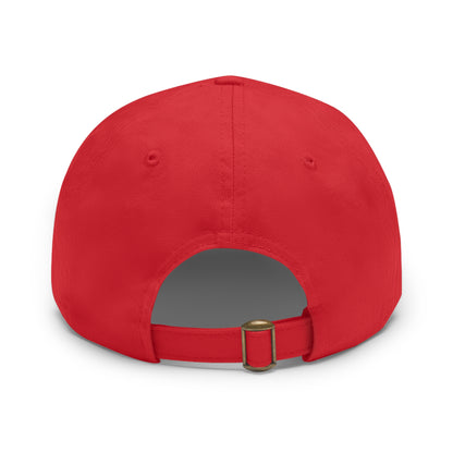 24 Heures de Course Vintage Style - Leather Patch Cap