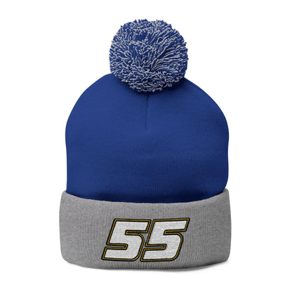 Carson Craig #55 Pom Beanie