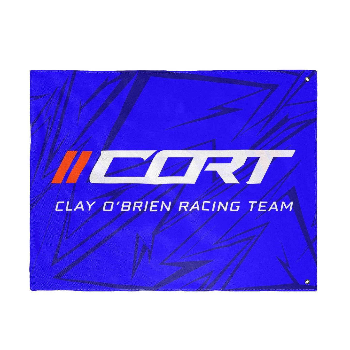 CORT Purple Gridwave Flag