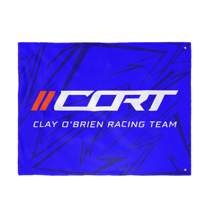 CORT Purple Gridwave Flag