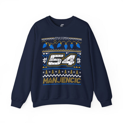 Manjencic #54 Arctic Crewneck