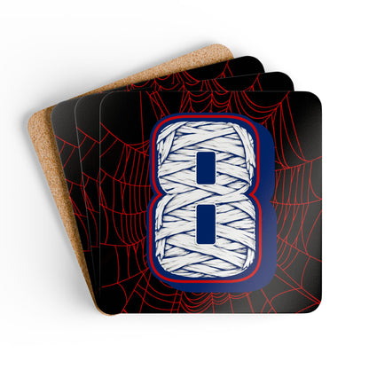 Micah #8 - Haunted Grid Coaster Set