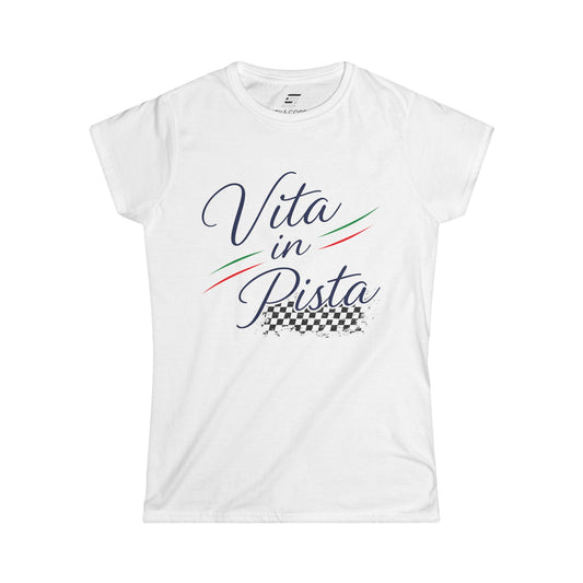 Vita In Pista (White) Softstyle Tee