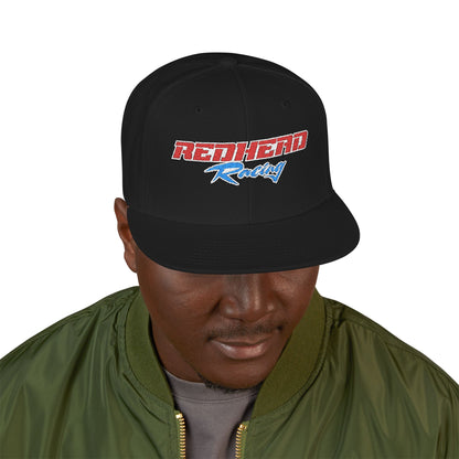 Jones "Redhead Racing" Noir Edition Snapback