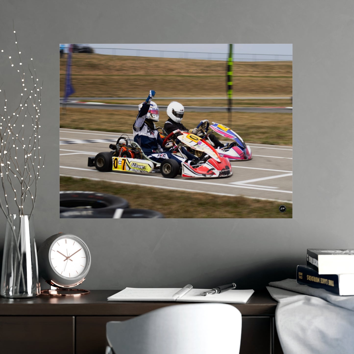 Victory Lap Vibrance – Matte Finish Poster