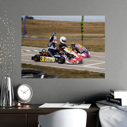 Victory Lap Vibrance – Matte Finish Poster