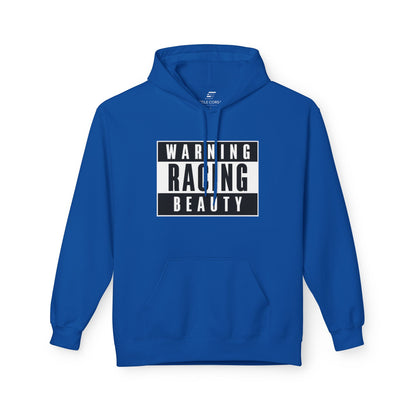 Warning Racing Beauty - Fleece Hoodie