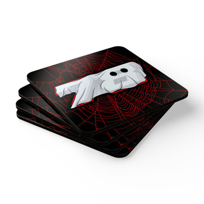 Schomer #78 - Haunted Grid Coaster Set