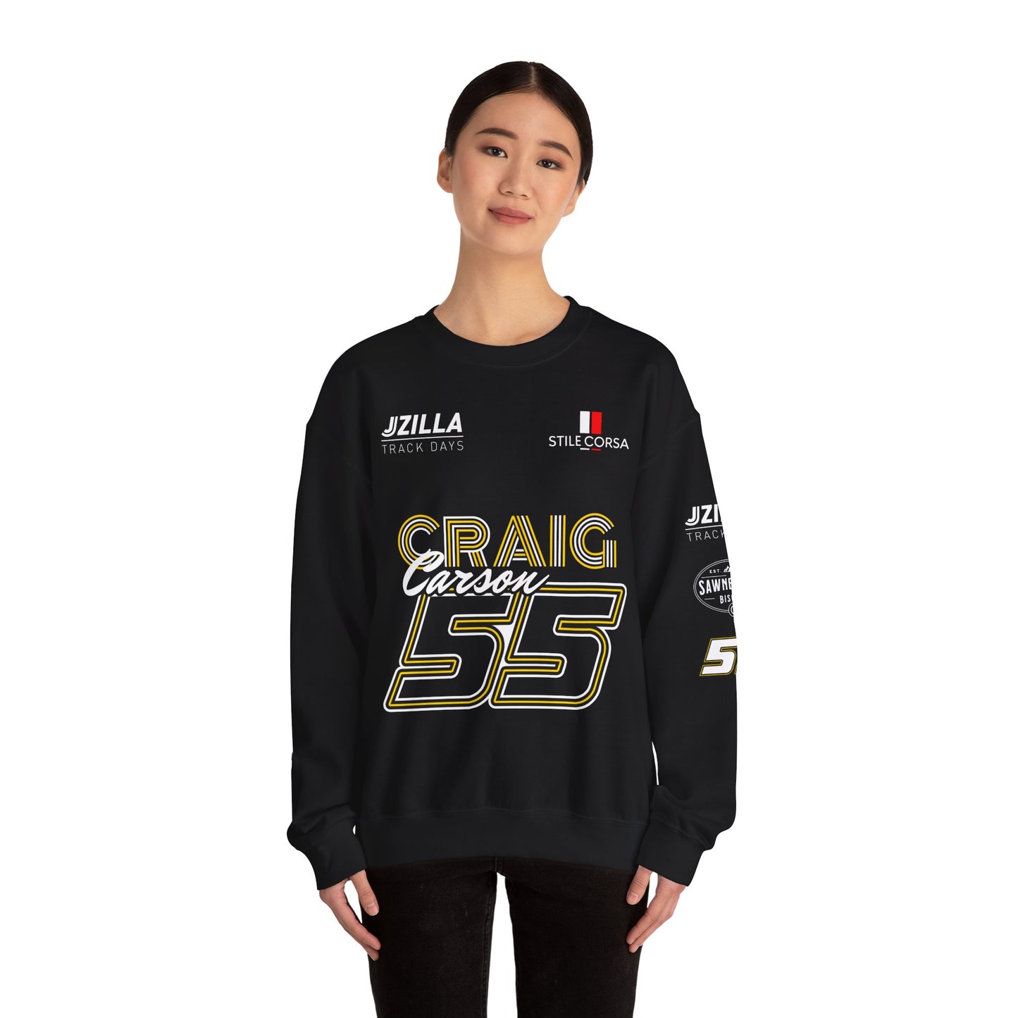 Carson Craig #55 Track Day Crewneck