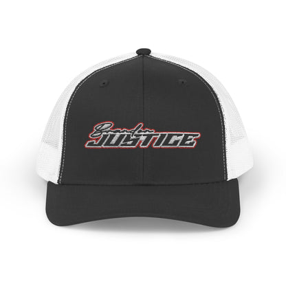 Brandon Justice #54 Redline Trucker Cap
