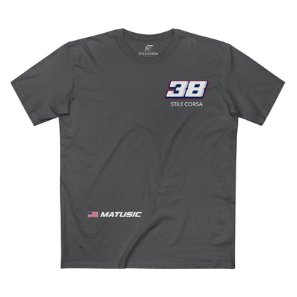 Matusic #38 Raceday Tee - Men's Fit