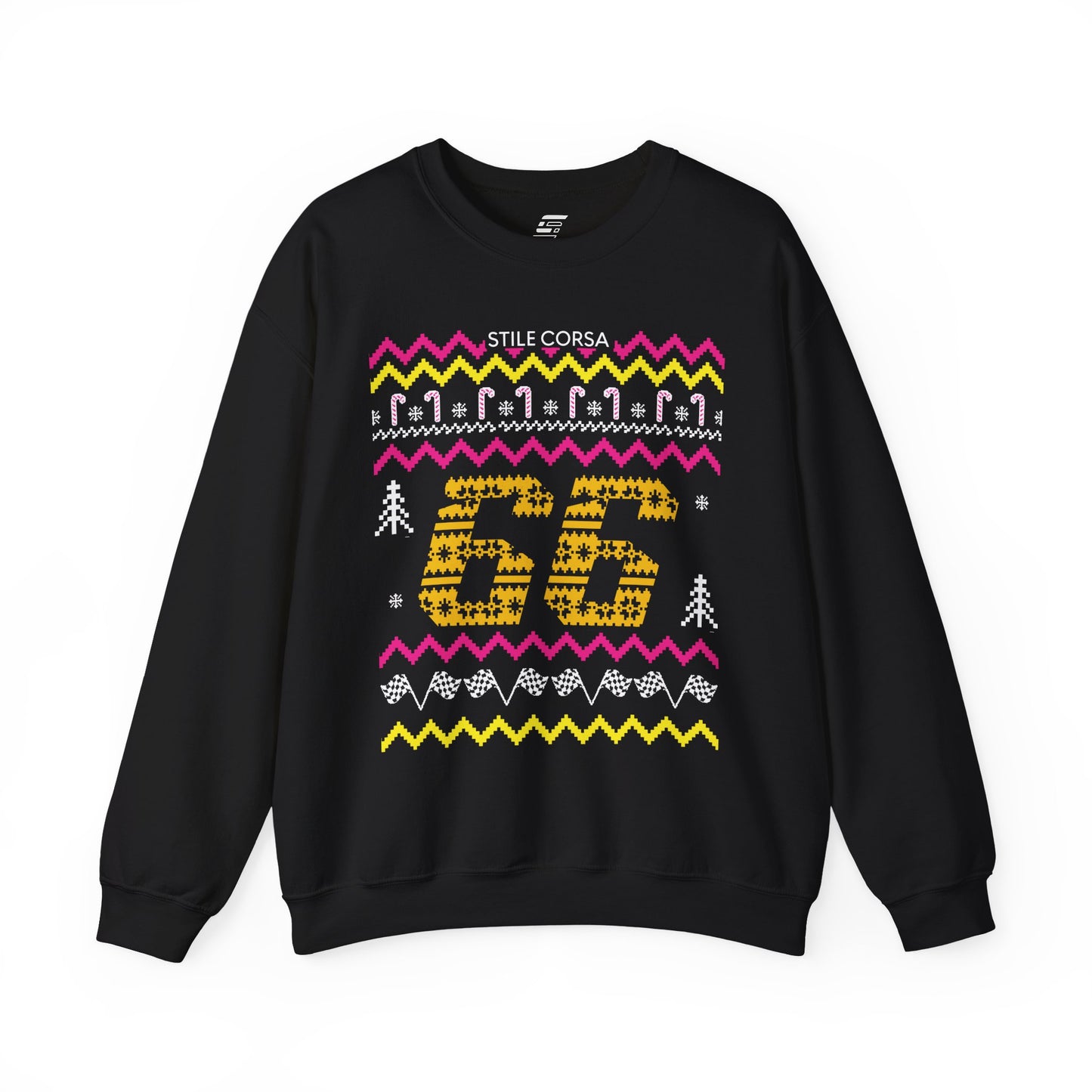 Zach Thomas #66 Neon Holiday Crewneck
