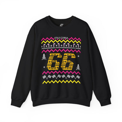 Zach Thomas #66 Neon Holiday Crewneck