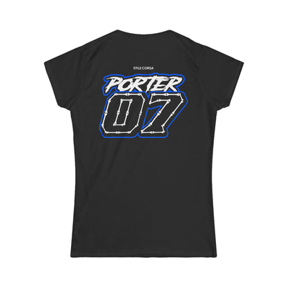 Porter #07 — Haunted Grid Signature Tee Women's Fit