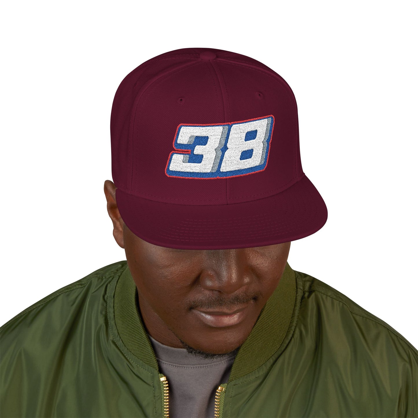 Matusic #38 USA Snapback Cap