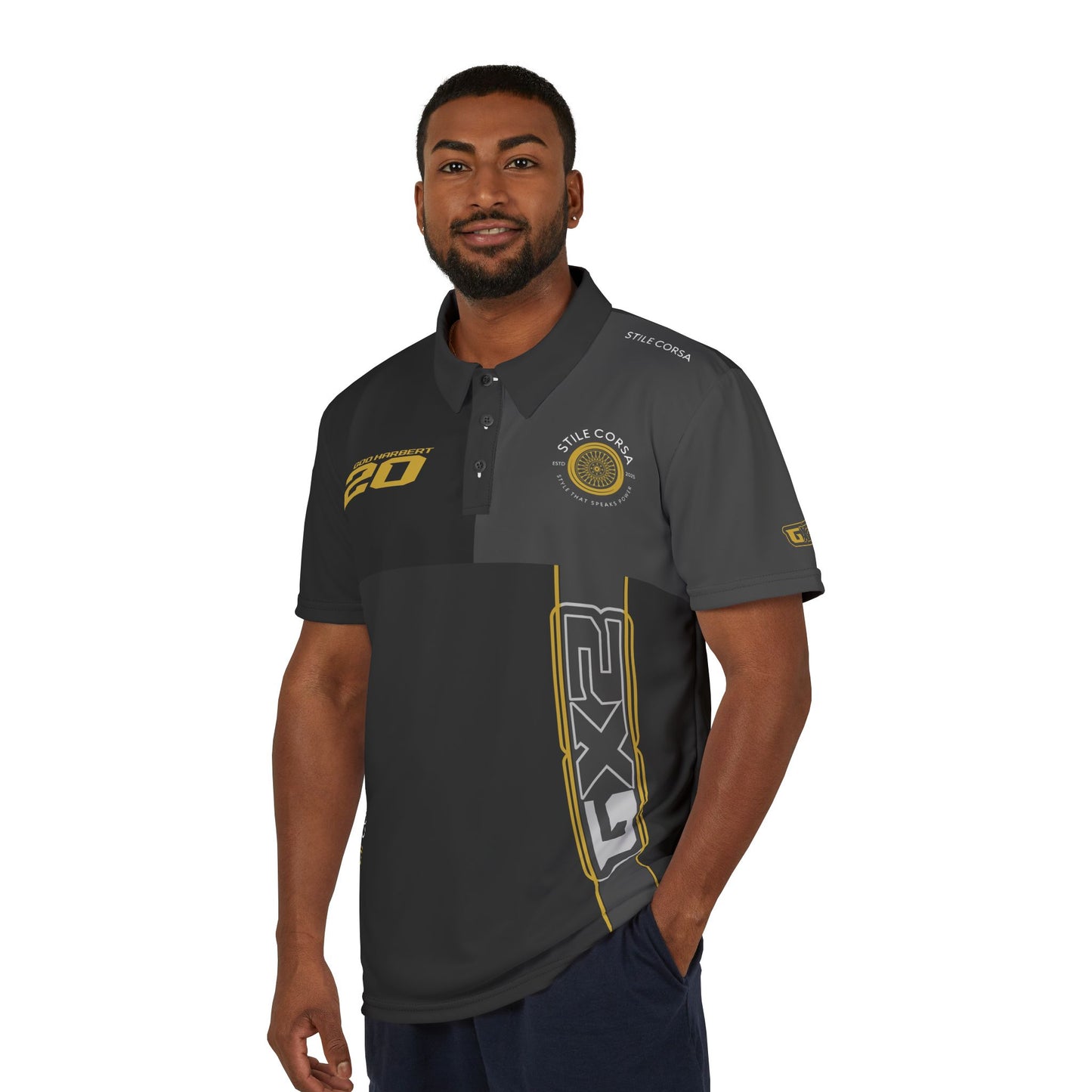 Goo Harbert GX2 Podium Polo - Dad's Fit