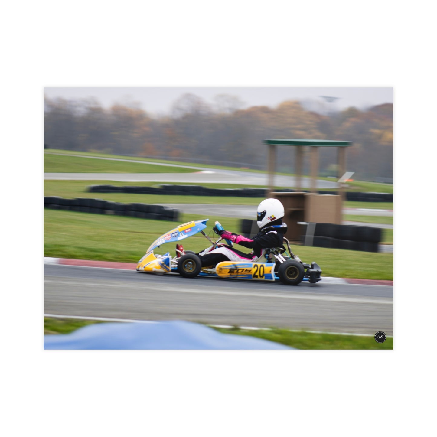 Blur of the Storm – Matte Finish Poster