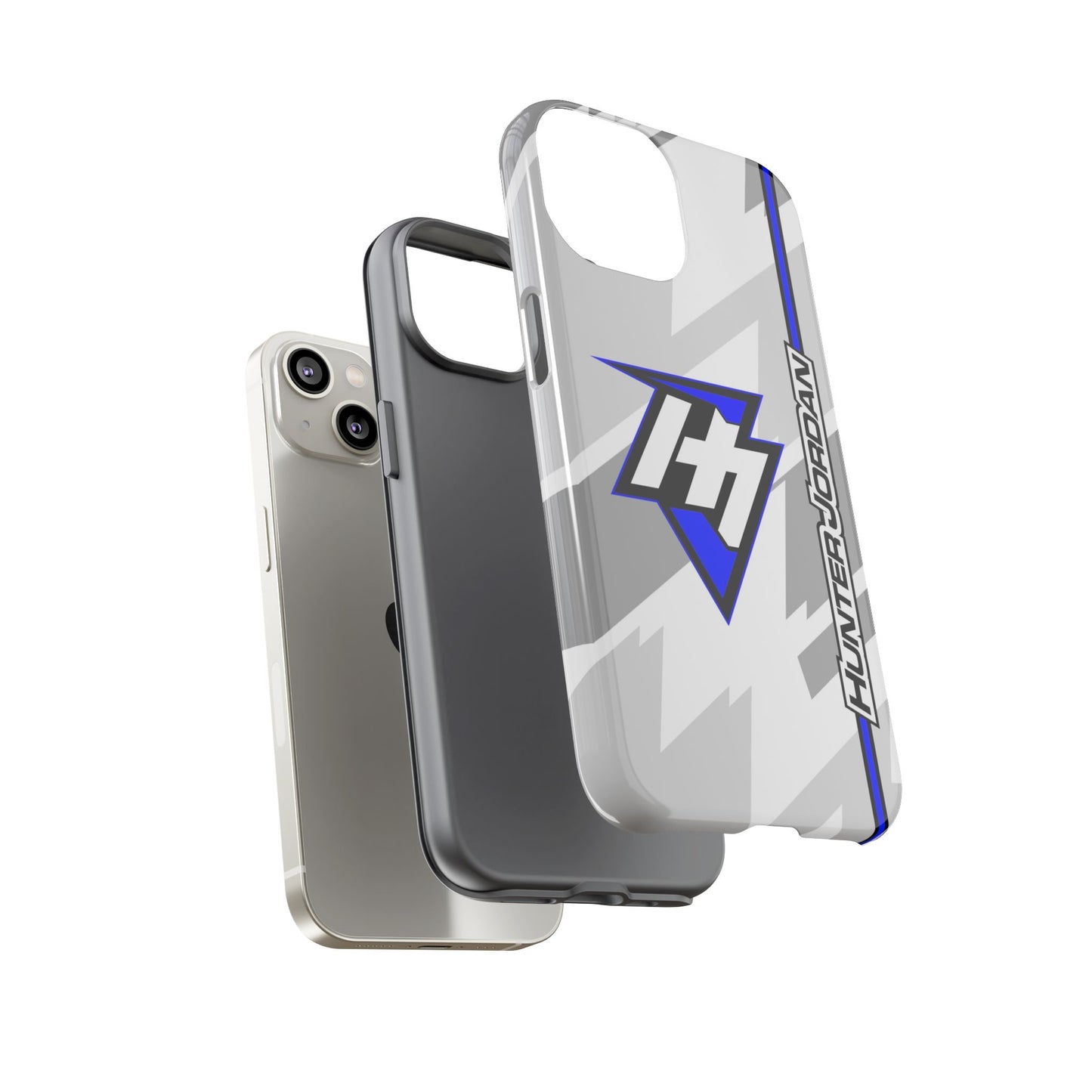 Hunter Jordan #81 Thunder Grip Case – White Edition