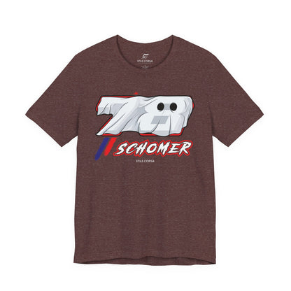 Schomer #78 — Haunted Grid Signature Tee