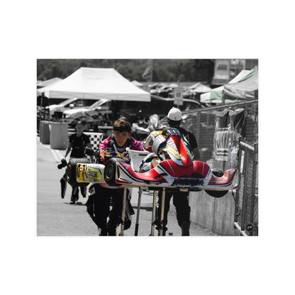 Pitstop Palette – Matte Finish Poster