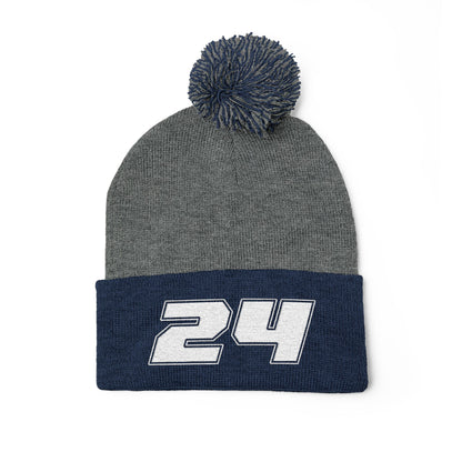 Clay O’Brien #24 Pom Beanie