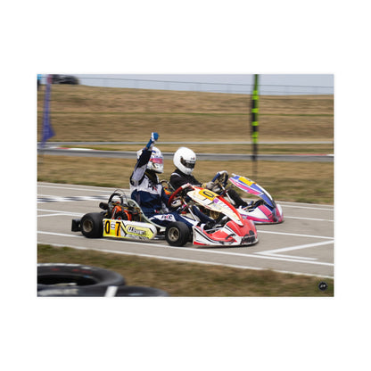 Victory Lap Vibrance – Matte Finish Poster