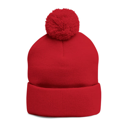 DiLauro #007 Rosso Pom Beanie